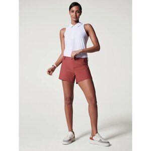 SPANX Sunwashed Red 4" Sunshine Shorts Size XL NEW